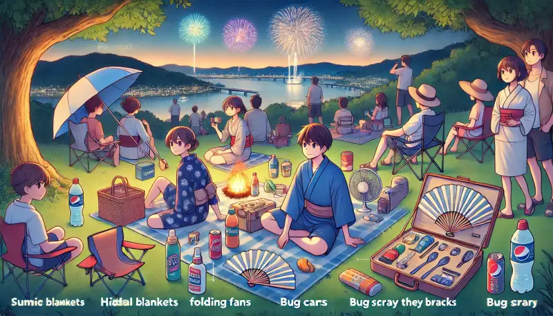 穴場スポットでの持ち物と注意点