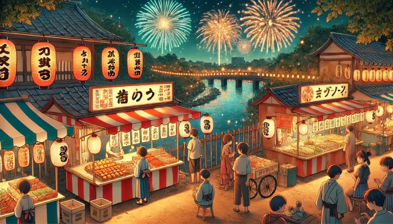 穴場スポット周辺で屋台は楽しめる?