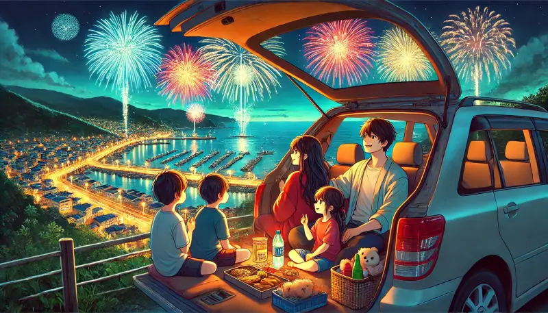 子連れ向け!車の中から熱海花火大会が見えるおすすめスポット5選