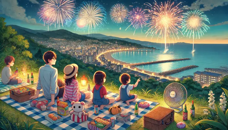 熱海花火大会2025の穴場スポットを子供連れで楽しむコツ