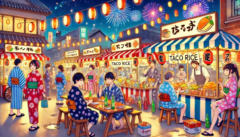 屋台グルメが楽しめる琉球海炎祭の見どころ