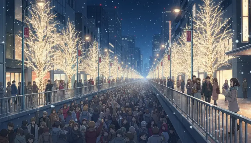 六本木のイルミネーション：快適に楽しむ混雑回避戦略と周辺情報