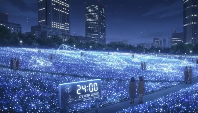 混雑ピークを避ける！東京ミッドタウンの戦略的訪問日