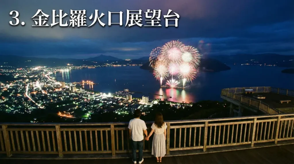 3. 金比羅火口展望台