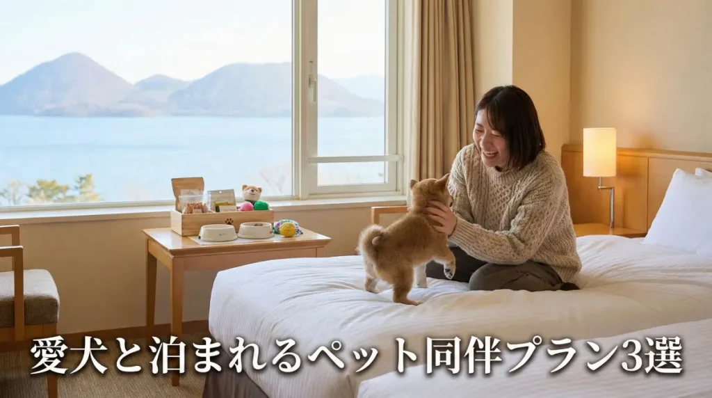 愛犬と泊まれるペット同伴プラン3選