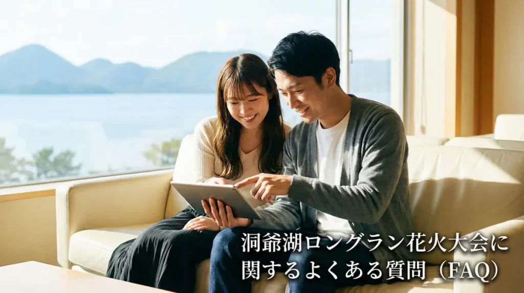 洞爺湖ロングラン花火大会に関するよくある質問(FAQ)